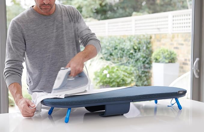Joseph Joseph Pocket Plus Folding Space Saving Compact Tabletop Ironing Board - Image 6