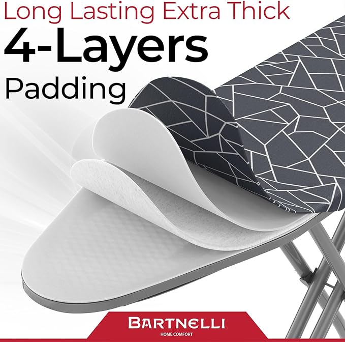 Bartnelli Ironing Board | Space-Saving and Ultimate Iron Board Experience 13x43 - Image 2