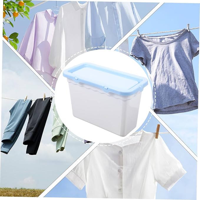 Cabilock 6pcs Laundry Scent Booster Beads Dispenser Fabric Container Softener - Image 7