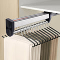 Pull Out Valet Rods for Closets, Clothes Hanger Rail Slide Out Adjustable Heavy by Vrietina