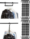 Mr. Pen- Space Saving Hangers for Clothes, Plastic Multi Clothes Hangers Space by MrPen