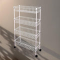 NSF white 4-layer storage rack, refrigerator crevice rack, washing machine by GUANGFOSHUN