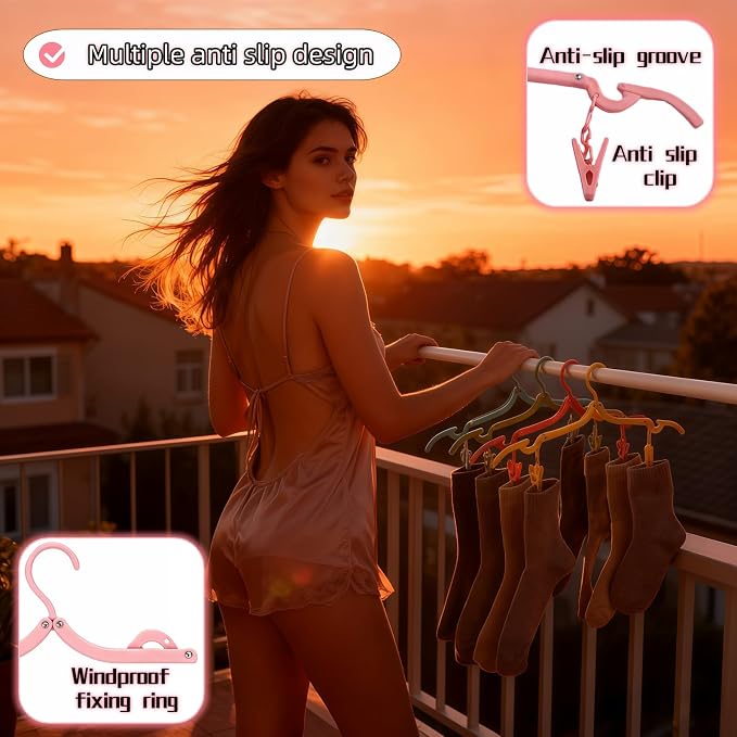 Foldable Hangers 4 Pack - Image 9