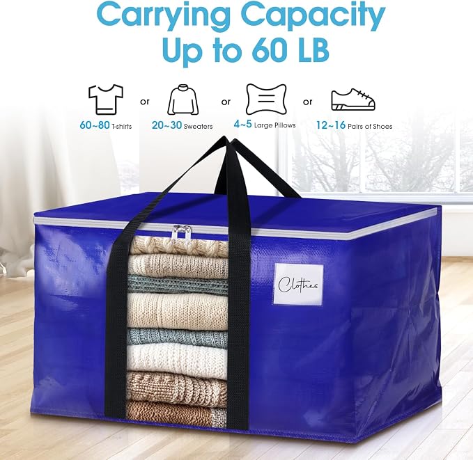 BlissTotes 6 Pack Moving Bags - Image 8