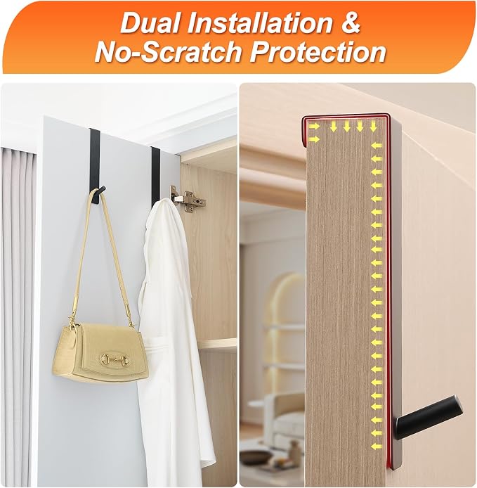 ARTOYS Door Hooks No Drill 4-Pack - Image 4