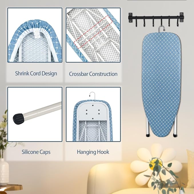 Duwee 12"×32" Table Top Ironing Board - Image 3