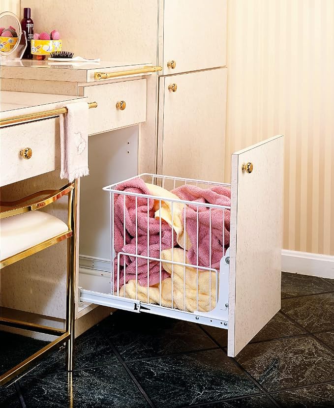 REV-A-SHELF Steel Wire Pullout Hamper - Image 9