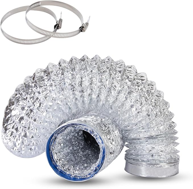 Dryer Vent Hose 4 Inch x 3FT by Ventyxa