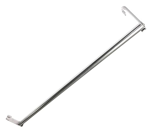 Nexel Coat Rack Rod Kit, Chrome Finish by Nexel