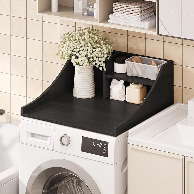 Laundry Countertop Single, 2-Tier Washer Dryer Countertop Laundry Topper by Tarnorci