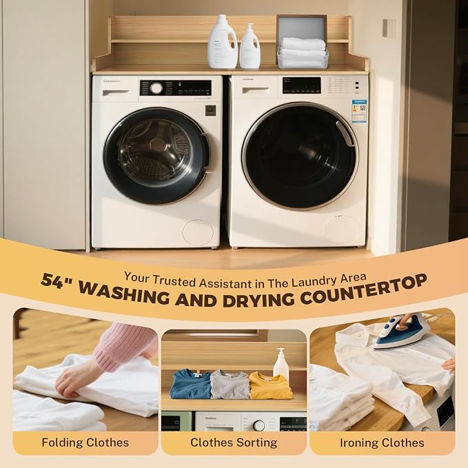 FAHKNS 2-Tier Washer Dryer Countertop - Image 3