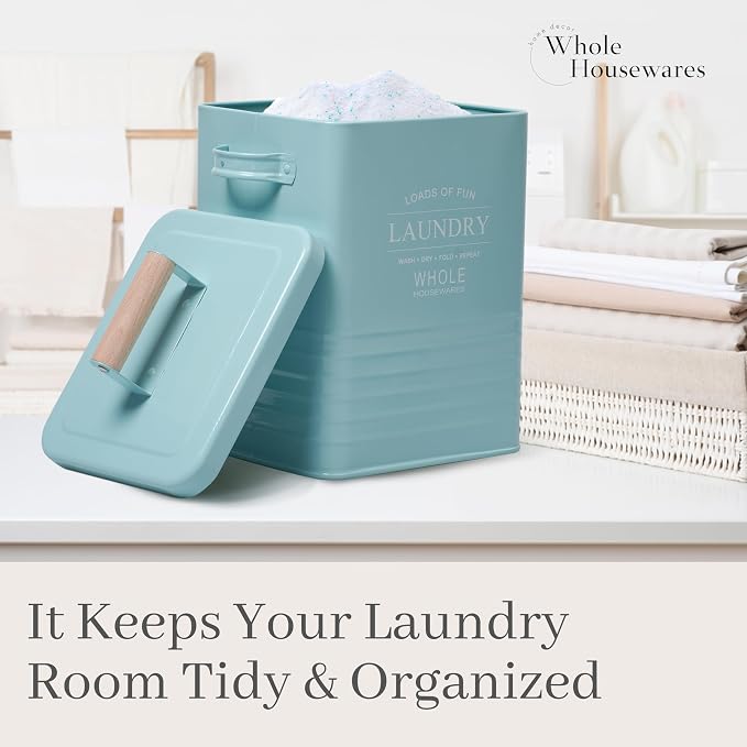 WHOLE HOUSEWARES Laundry Powder Container - Image 2