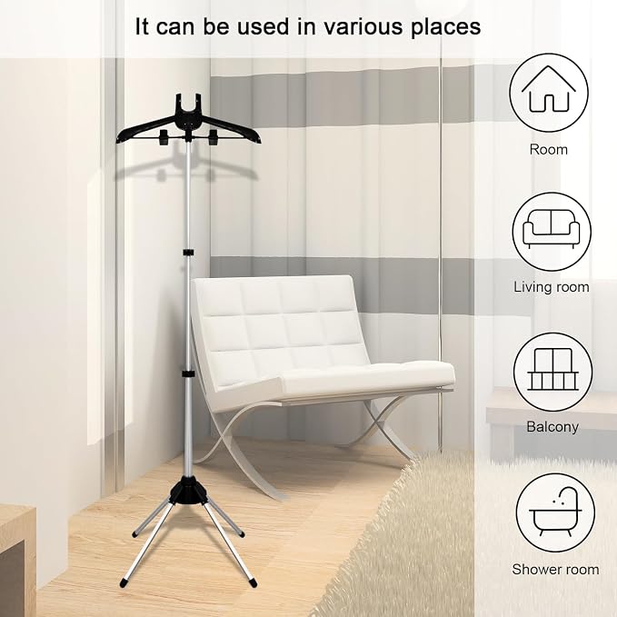 Clothes Steamer Stand Hanger - Image 3
