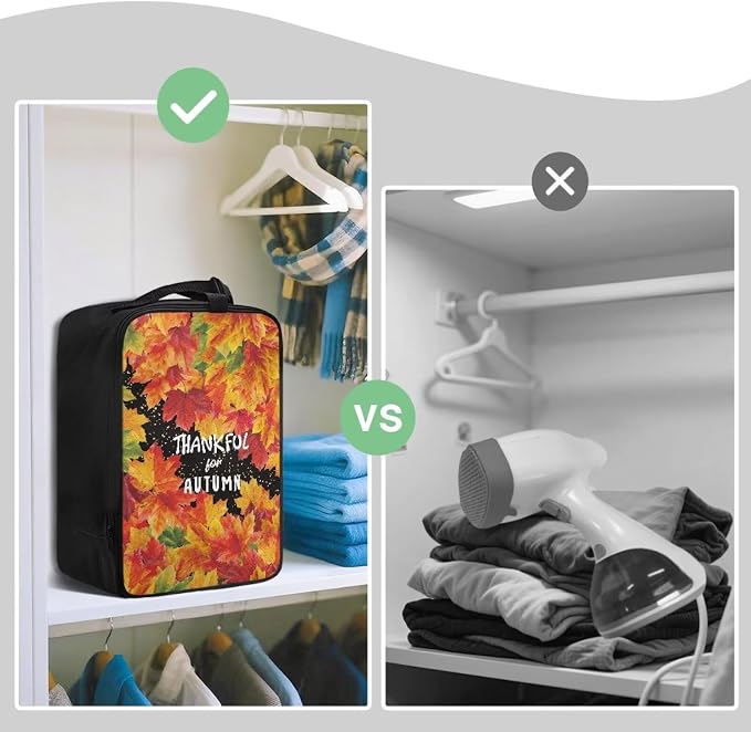 Thanksgiving Day Steam Iron Storage Bag Patterned Polyester Irons Organizer - Image 4