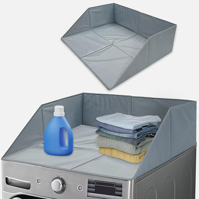 Laundry Guards for Front-Load Washers & Dryers, Secure Guardrails Prevent by Unknown