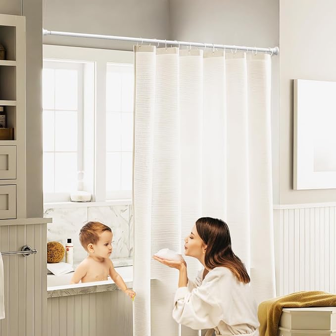AIZESI Shower Rod Tension 42-98 Inch, Shower Rods - Image 7