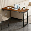 Wall Mounted Folding Table, Wood Dropdown Table by Unknown