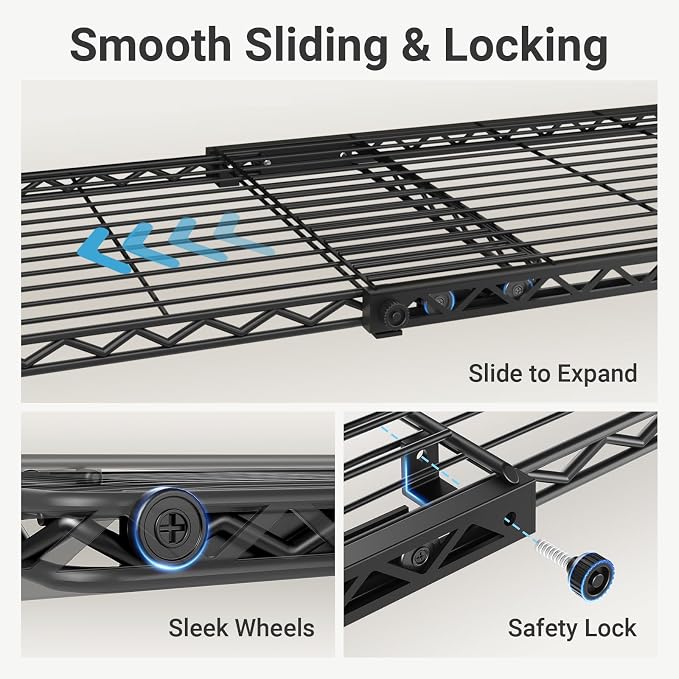 VIPEK X1 Expandable Clothes Rack Heavy Duty Adjustable from 2' to 3'5" - Image 3