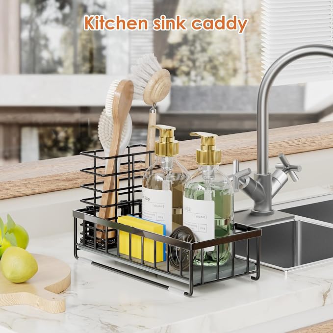 OVICAR Kitchen Sink Caddy Sponge Holder - Image 3