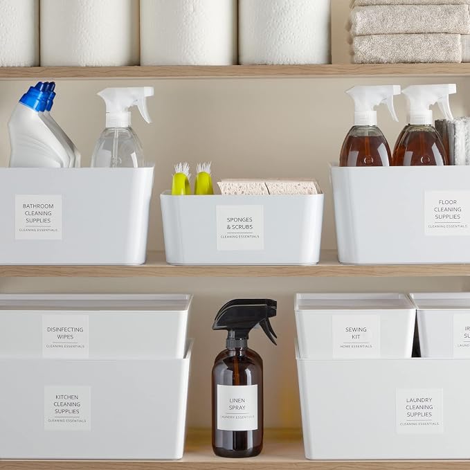 Talented Kitchen 144 Minimalist Laundry Room Labels - Image 3