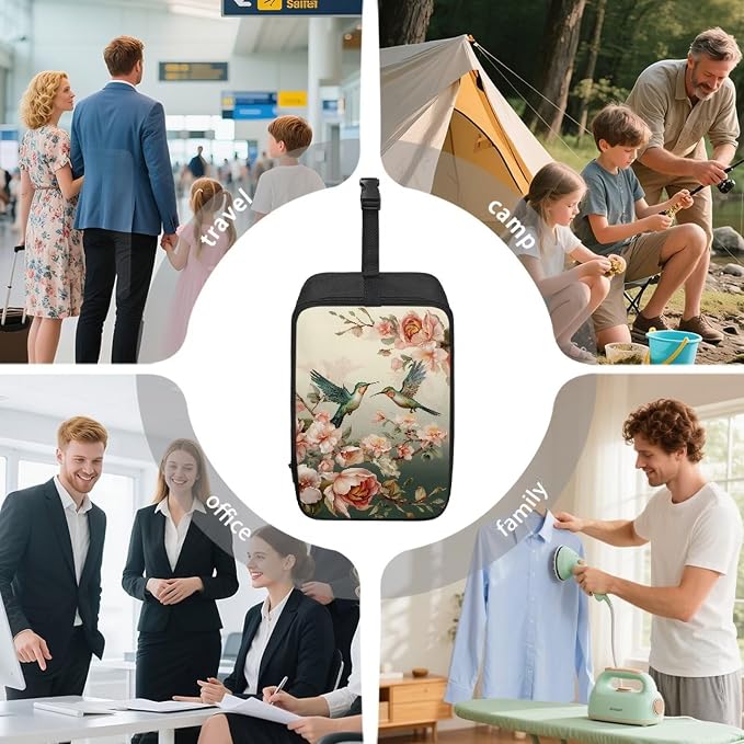 Hummingbird Portable Travel Iron Storage Bag Lightweight Carrying Case - Image 6