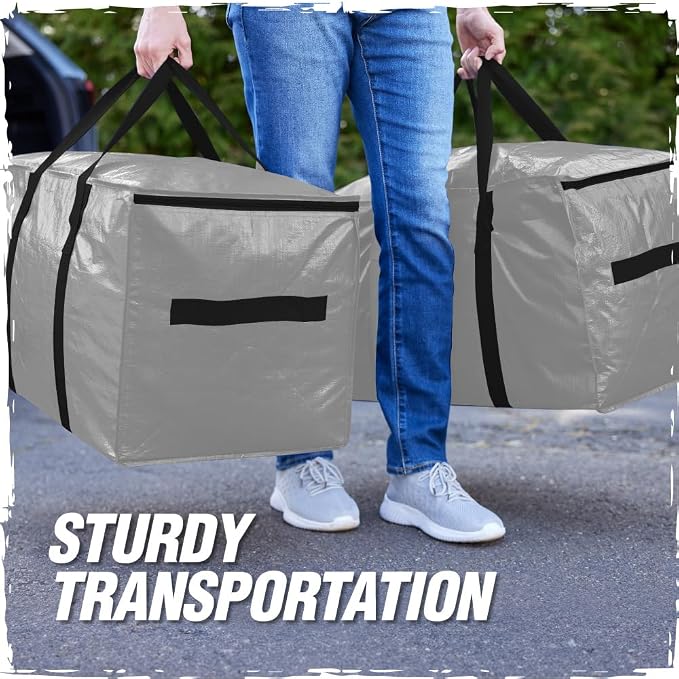 RUGGED RHINO Heavy Duty Extra Large Moving Bags, Durable Bag - Image 8