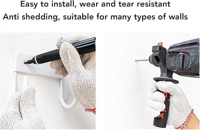 Ironing Board Holder Wall Mount, Iron Metal Ironing Board Hanger, Space Saving - Image 3