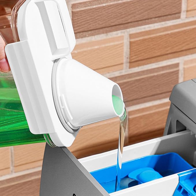 1100ml Laundry Detergent Dispenser Transparent Plastic Fabric Softener Container - Image 3