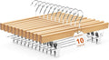 HOUSE DAY Wooden Pants Hangers by HOUSEDAY