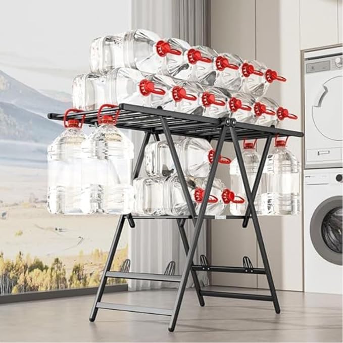 Heavy Duty Clothes Drying Rack, Foldable Stainless Steel Laundry Stand - Image 7