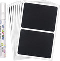 ONUPGO Chalkboard Labels, Reusable Blackboard Stickers, Waterproof Chalkboard by ONUPGO