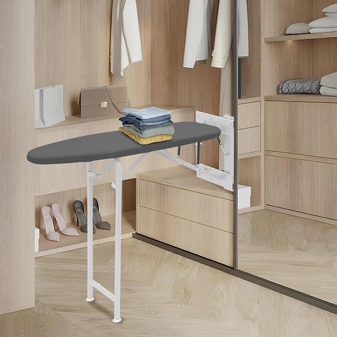 Pull-Out Ironing Board for Cabinet, Hideaway Foldable Ironing Board - Image 2