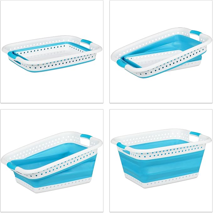 Relaxdays Folding Laundry Hamper - Image 6