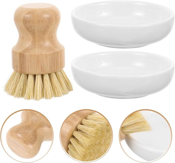 VILLCASE Kitchen Dish Scrub Brush Set - Image 8