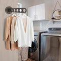 Greatim Laundry Hanger Wall Mount, Wall Mounted Clothes Hanger, Laundry Room by GREATIMINTERNATIONALINC