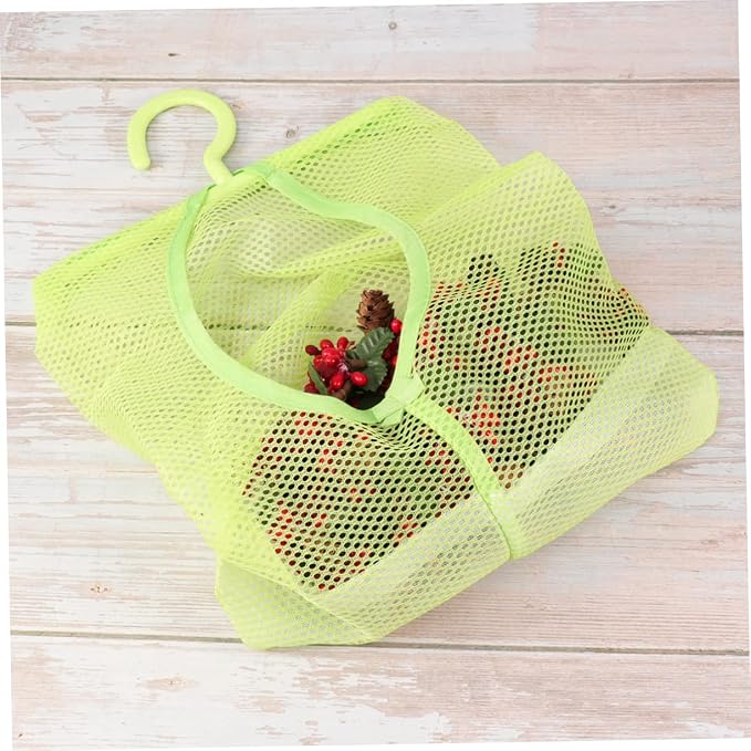 TIDTALEO 2pcs Multi-Purpose Mesh Clothesline Storage Bags - Image 2