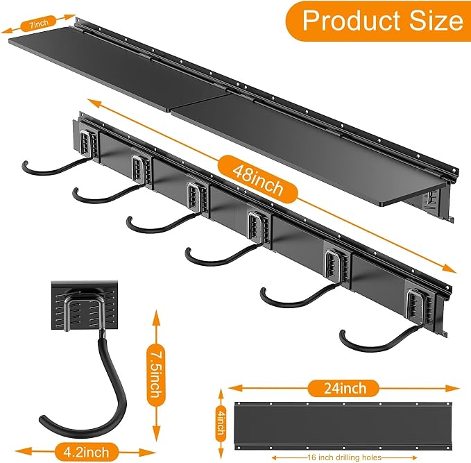 TORACK Wall Mounted Bike Storage Rack - Image 4