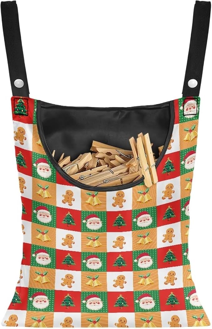 Christmas Clothes Pin Bag by Bivxisrvo