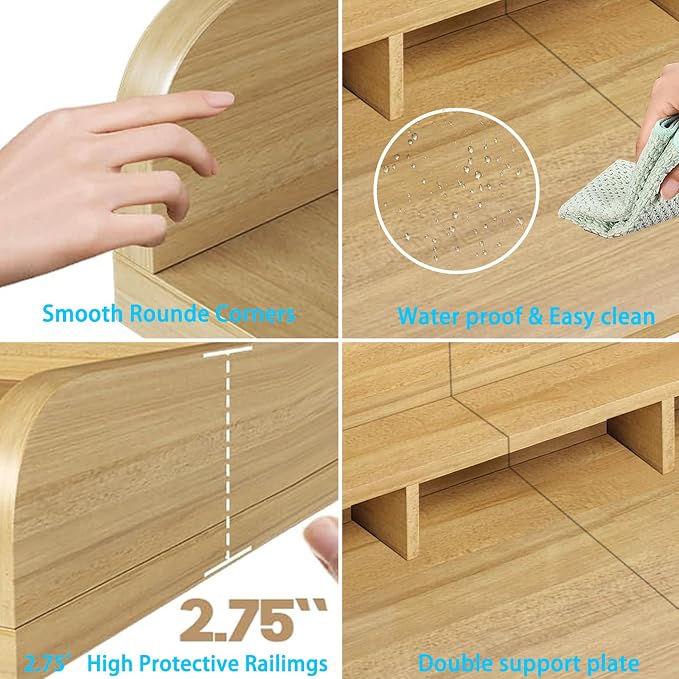 Washer Dryer Countertop, Laundry Wood Shelf Topper - Image 5