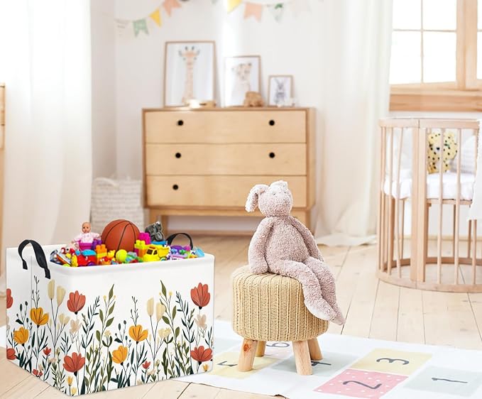 Rectangular Baby Kids Storage Basket - Image 2