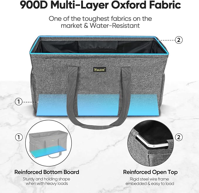 BALEINE Extra Large Utility Tote Bag - Image 3