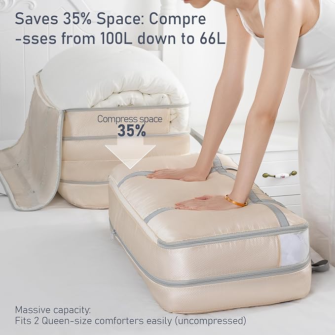 DIMJ 100L Comforter Storage Bag - Image 2