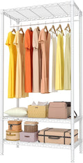 Portable Clothes Rack, Heavy Duty Closet Organizer by GarveeHome