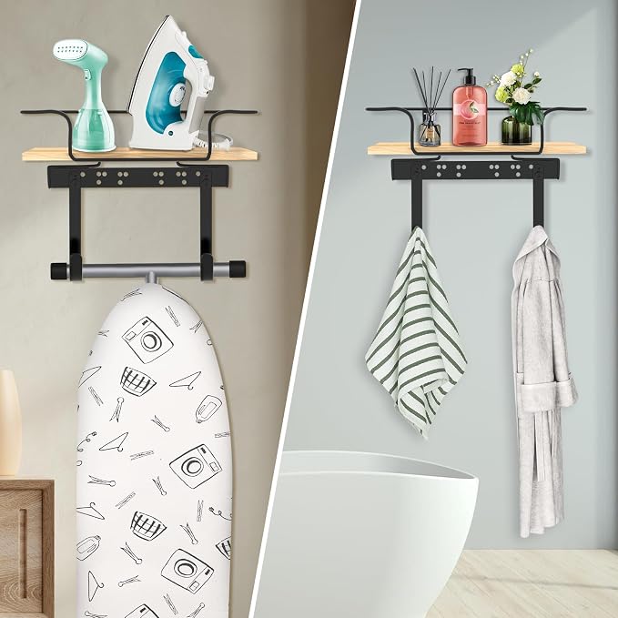 SMZCTYI Iron Board Holder, Wall Mount - Image 6