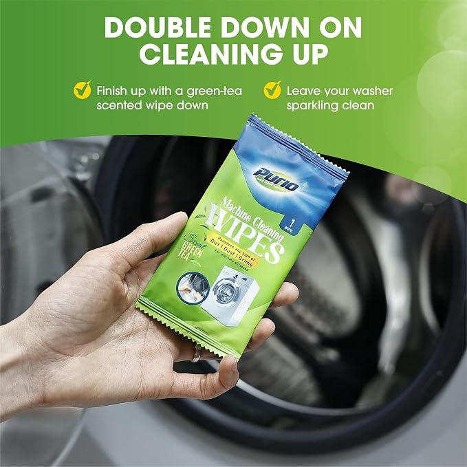Washing Machine Cleaner Tablets 24-Ct Deep Cleaning Formula Washer Machine - Image 5