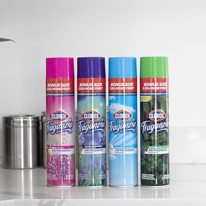 Clorox Fraganzia Aerosol Air Freshener in Spring Scent - Image 5