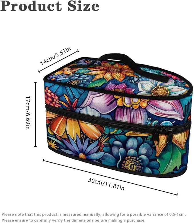 Mandala Iron Storage Case, Lightweight Foldable Steam Iron Case Bag - Image 6