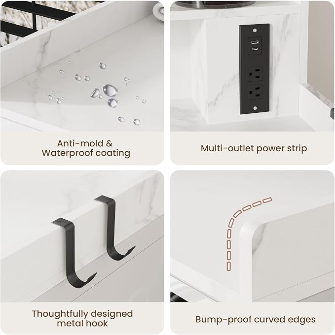 Upgraded 2-Tier Washer and Dryer Countertop - Image 6