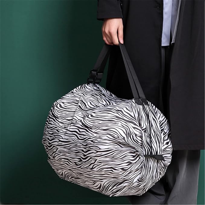 Portable Foldable Shopping Bag Large Capacity Multipurpose Storage Bag Sports - Image 3