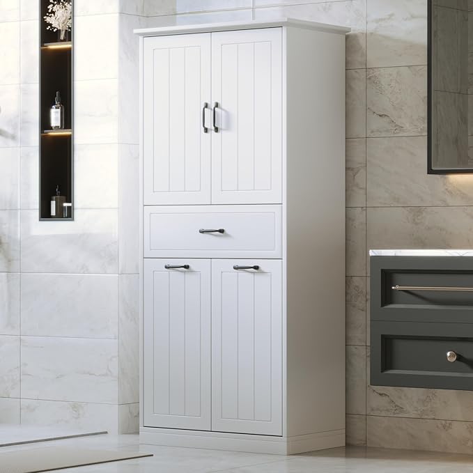 Tall Bathroom Storage Cabinet - Image 5